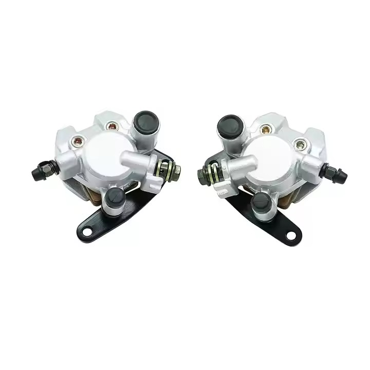 Front Left Right Brake Calipers for Yamaha Banshee Big Bear Grizzly Kodiak Raptor Warrior Wolverine 
