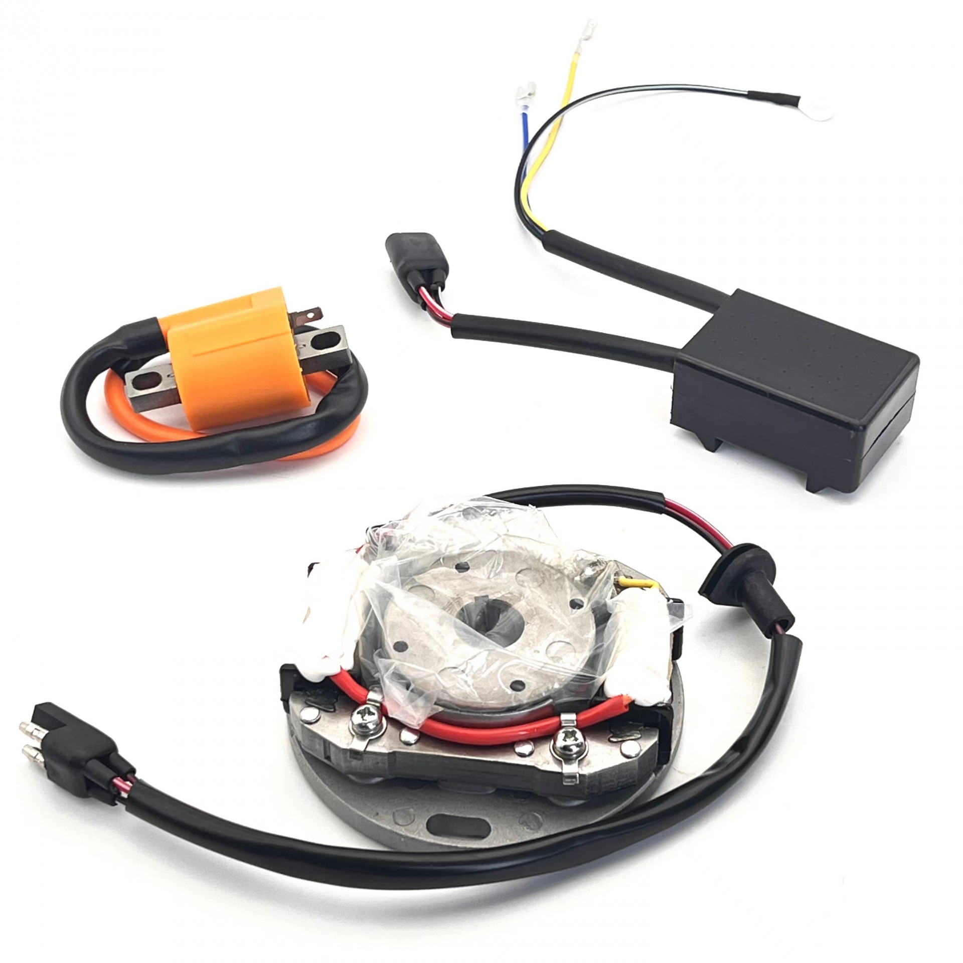 Dirt Pit Bike Motorcycle Motor Magneto Stator Rotor Ignition Coil Cdi Box Kit Set For Suzuki Dirt Bipicture2