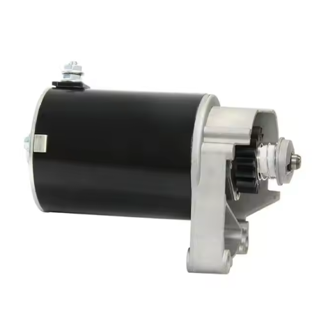 Lawn Starter Motor for 1996-1998 Briggs V Twin Cylinder HD 108mm OAL 14HP 16HP 18 HP 399928, 498148,