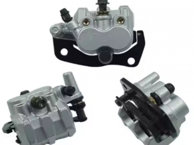 Front Brake Caliper Left and Right Set With Brake Pads for YAMAHA UTV RHINO 700 YXR 700 2008-2011 5Bpicture2