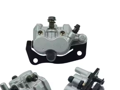 Front Brake Caliper Left and Right Set With Brake Pads for YAMAHA UTV RHINO 700 YXR 700 2008-2011 5Bpicture3