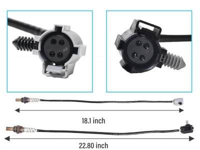 2Pack 234-4076 with 234-4078 Oxygen O2 Sensor Upstream and Downstream for Cherokee Grand Cherokee Jeep Wrangler 4.0L (234-4076 234-4078)picture3