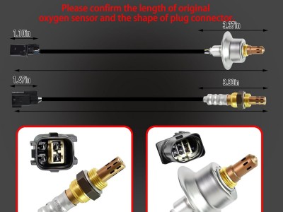 2Pcs Oxygen O2 Sensor 234-5029 234-4238, Automotive Replacement 02 Sensors Compatible with Hyundai/Tucson/Sonata/Santa Fepicture2