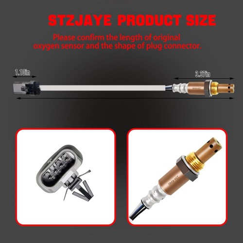 4Pcs Oxygen O2 Sensor 234-4940, 12659516, Automotive Replacement 02 Sensors Compatible with Chevroletpicture2