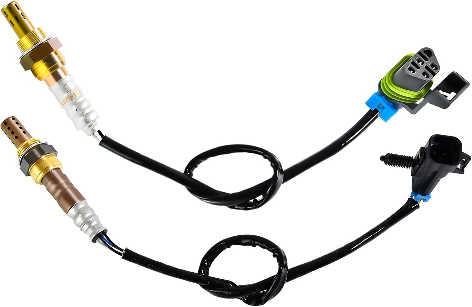 2Pcs Oxygen O2 Sensor 234-9001 234-4189, Air Fuel Ratio Automotive Replacement 02 Sensors Upstream Downstream Compatible with Toyota