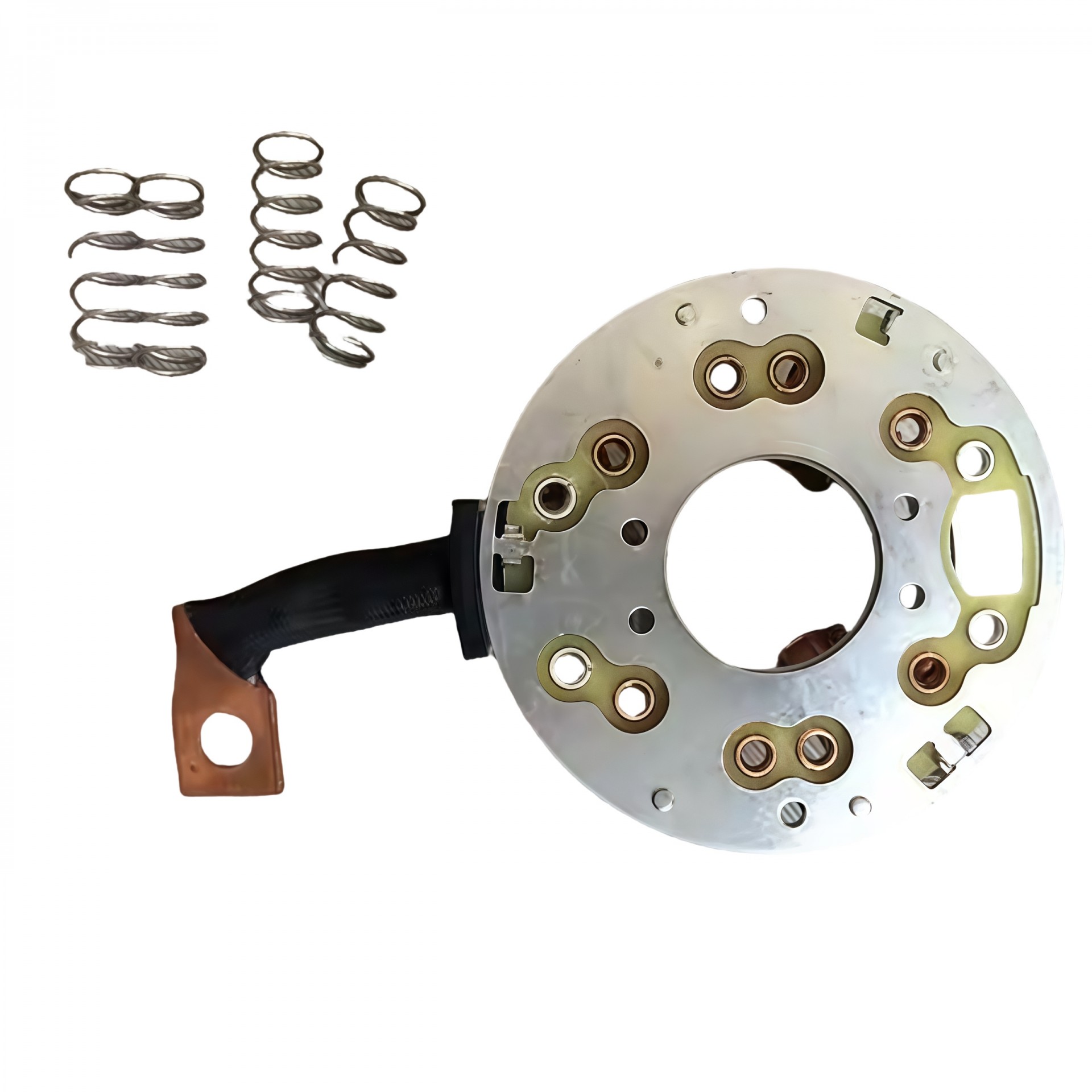 Starter Field Coil Brush Holder Fits for 0001223016 0001223002, Oem 2004336249 6033AD0404 6033AD1250