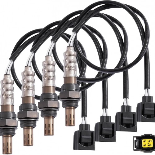 4Pcs Oxygen O2 Sensor 234-4587, Automotive Replacement 02 Sensors Upstream Downstream Compatible with Jeep 2344587 68144248AApicture3