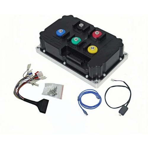 Nd96850 High Efficiency 6-8kW 96v Electric Motorcycle Motor Controller 400A Max DC Current Powerful Output Capability Programable Fardriver