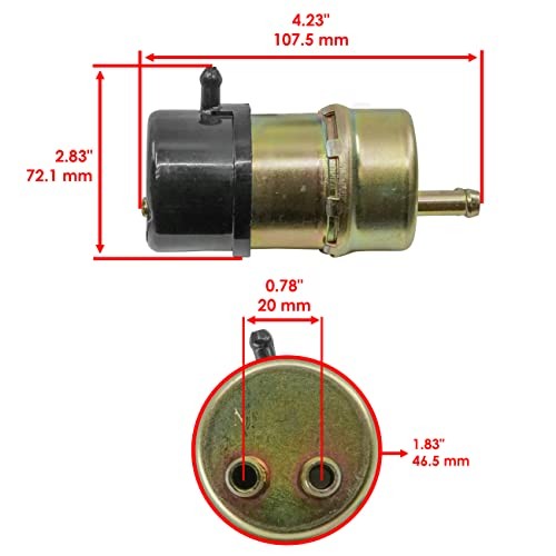 Fuel Pump compatible with Honda Vt1100C2 Vt-1100C2 Shadow Sabre 1100 2000-2007picture2