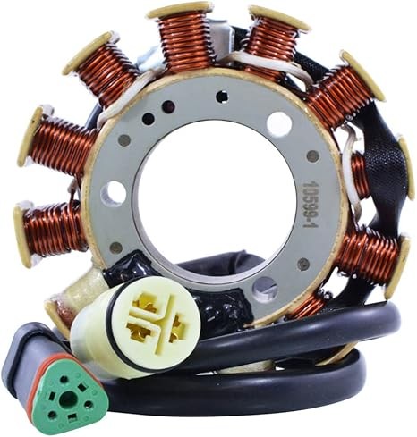New Stator Coil for Ski-Doo Formula, Grand Touring, MX-Z, Skandic, Summit 500-800cc Carb | Replaces 410922914, 410922949, 410922936, 410922923, 410922934, 410922915