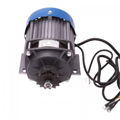 500W Permanent Magnet DC Geared Brushless Motor 36V BLDC For Electric Tricycle Farm Machinery BM1418WZXpicture3