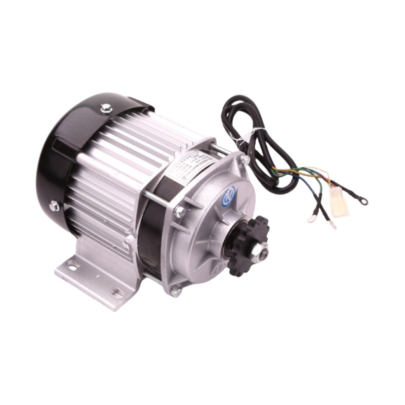 BM1418ZXF 500W 36/48/60V permanent magnet DC gear motor brushless center motor electric tricycle beach bike