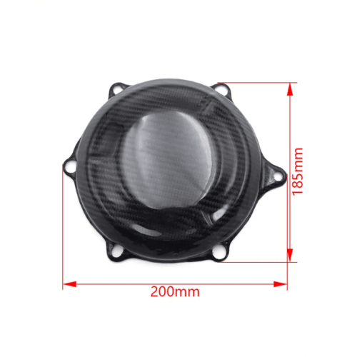 Off-road Motorcycle Dirt Bike 2023 YZ450F YZ 450 Engine Crankcase Carbon Fiber Clutch Cover Guard for YAMAHApicture2