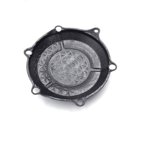 Off-road Motorcycle Dirt Bike 2023 YZ450F YZ 450 Engine Crankcase Carbon Fiber Clutch Cover Guard for YAMAHApicture5
