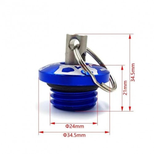 Motorcycle Safety Oil Plug Dirt Bike Engine Parts Oil Filler Fuel Filter Tank Cover for ZONGSHEN NC250 NC450 KAYO BSEpicture2