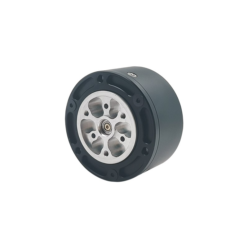 GIM3505-8(Bare Motor) ultra-mini brushless DC motor is driven by a built-in planetary geared motor and a quadruped robot