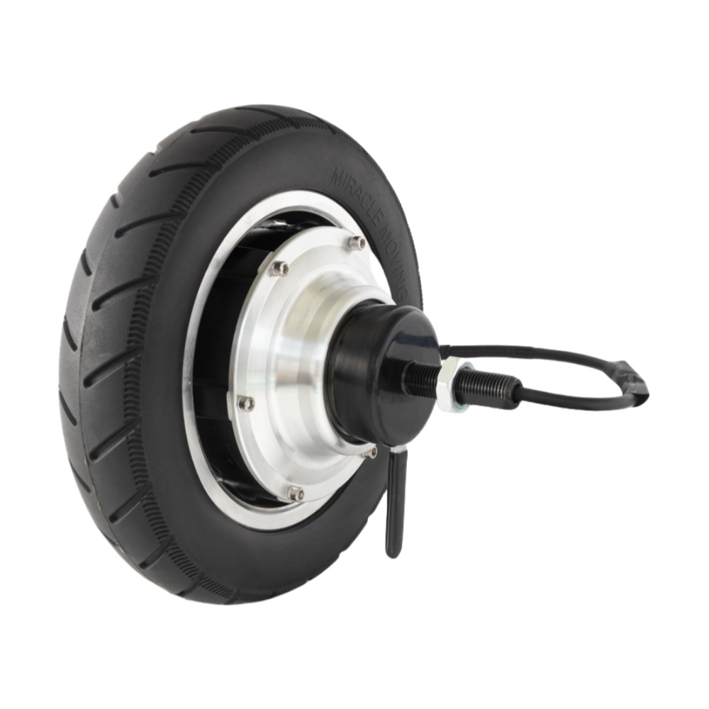10 inch electromagnetic brake motor kit gear motor electric bike scooter folding bike wheel motor