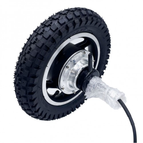 12 inch electromagnetic brake motor off-road anti-skid anti-blast tire DC brushless wheel motorpicture3