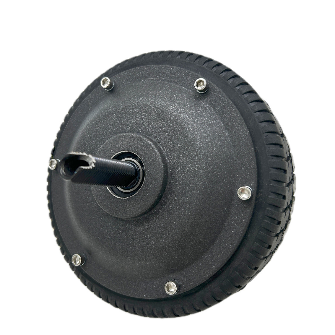 6 inch dual axle black cover hub motor DC brushless front drive motor mobility scooter electric car motor