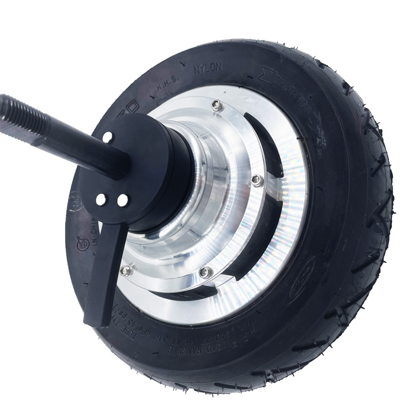 10 inch single and double shaft toothed electromagnetic brake motor electric car electric wheelchair DC brushless motor