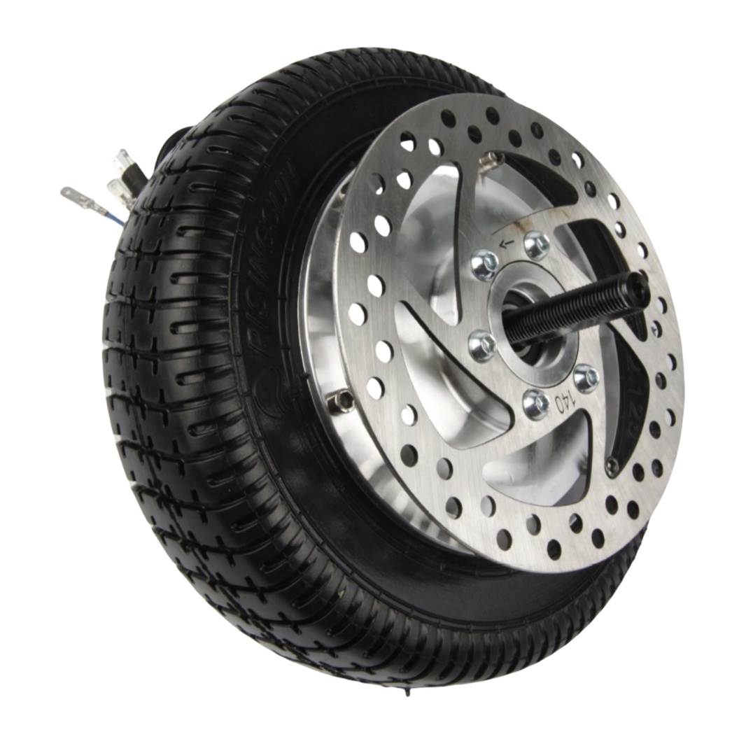 8" Wheel Motor Disc Brake Geared Motor Toothed Motor Brushless DC Motor