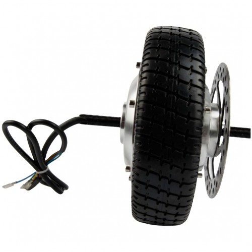 8" Wheel Motor Disc Brake Geared Motor Toothed Motor Brushless DC Motorpicture2