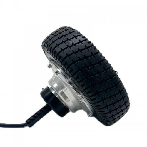 8" Single Axis Electromagnetic Brake Motor Kart Hub Motor Brushless DC Scooter Electric Vehicle Motor
