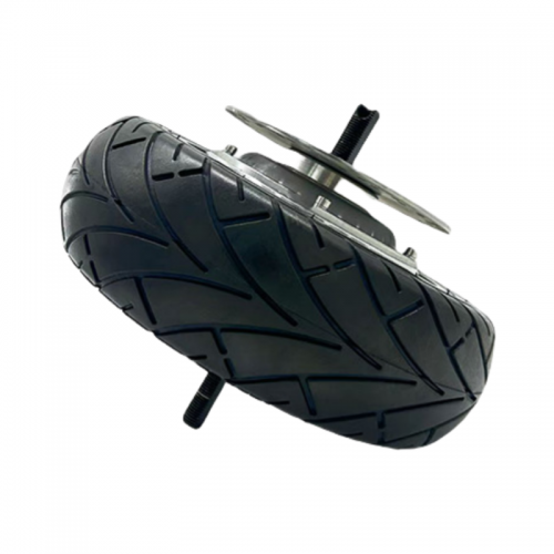 9.5 inch disc brake motor with teeth 48V DC brushless motor high torque dual axle hub motor