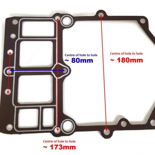 Upper Casing Gasket for Yamaha Outboard 2-Stroke 115HP 150HP 200HP 225HP 6G5-45113-00 A1picture5