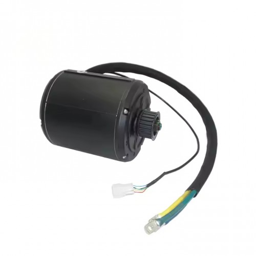 High Torque QS138 90H 4000W V1 Center Drive Motor Water Cooledpicture3