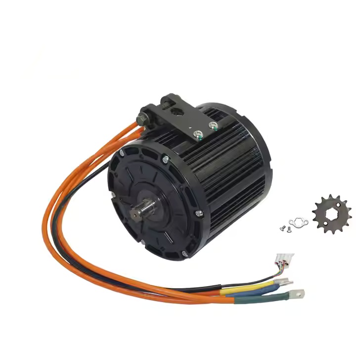 3000W V1 Engine Electric Bike High Torque QS138 70H PMSM Motor Three Phase