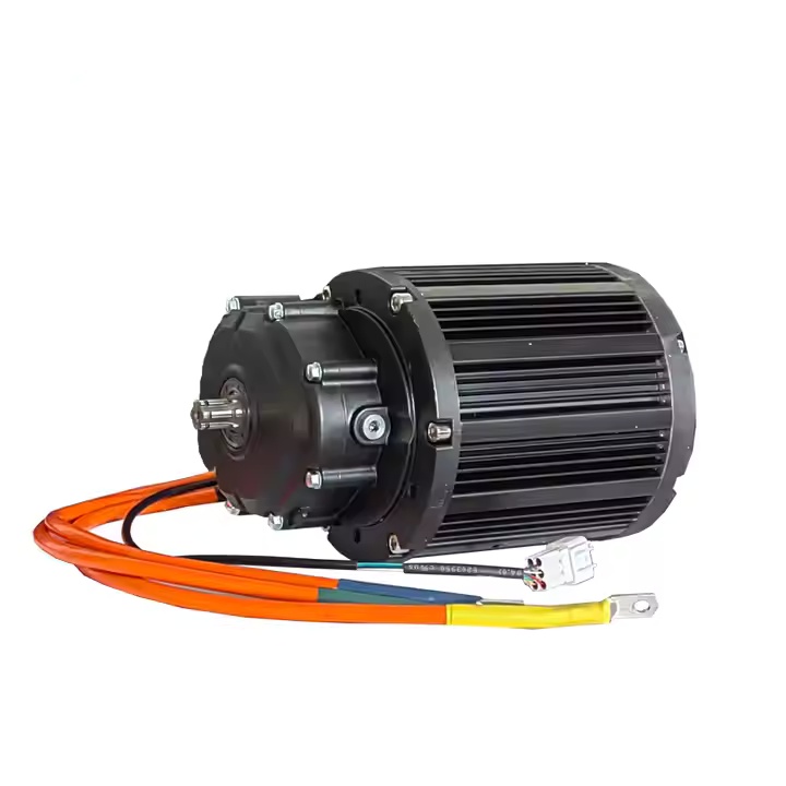 QS138 90H 4000W V3 High Speed Mid Drive Motor New Condition Motorcycle Motorpicture1