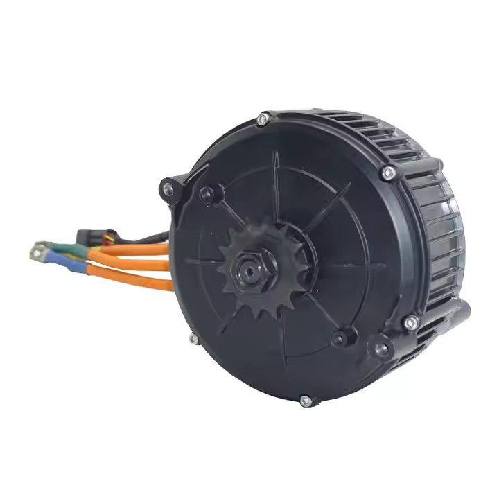 QS165 5000 Watt Hall Intermediate Drive Motor Electric Motorcycle 35H