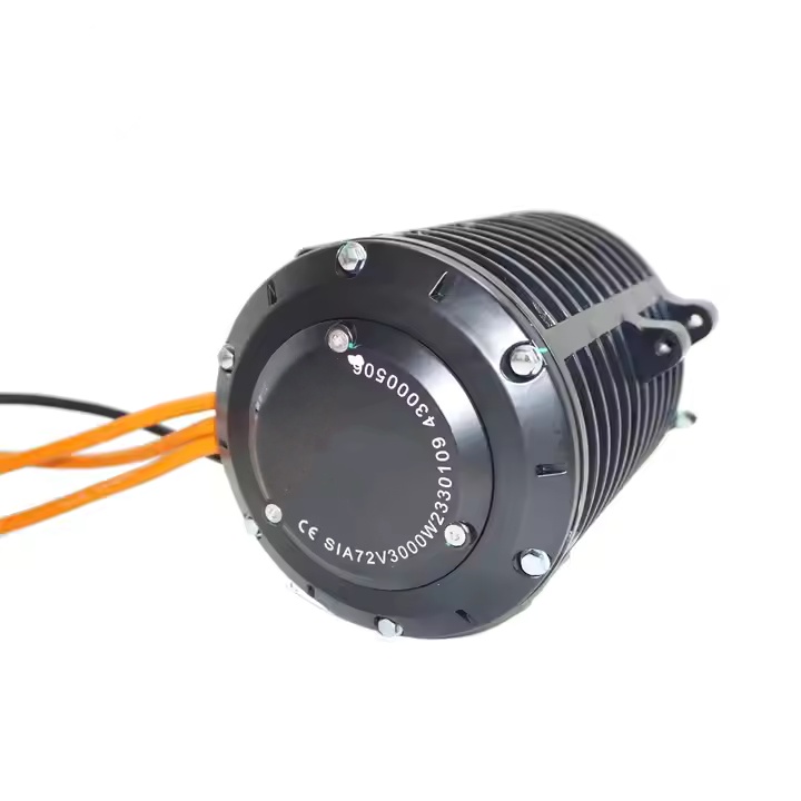 QS138 70H V3 Medium Drive 3000W Motor with Gearbox New Upgrade Three Phase