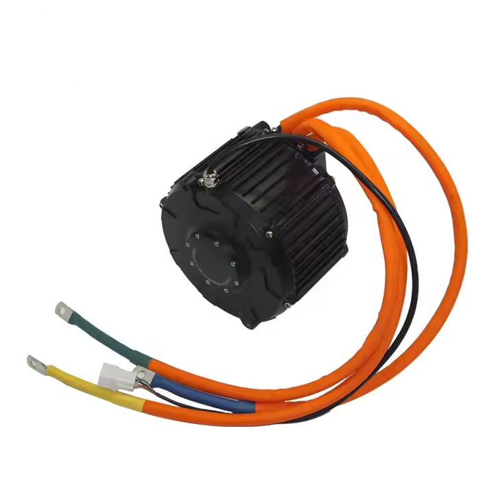 QS165 50h 10000W High-speed center drive motor for electric motorcycle