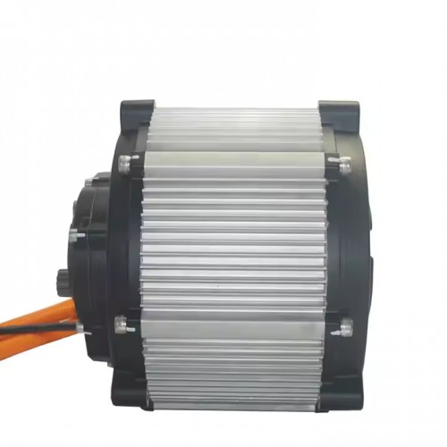 High power SIA200-50 12000W 150KPH center drive motor with gearbox for electric motorcyclepicture3
