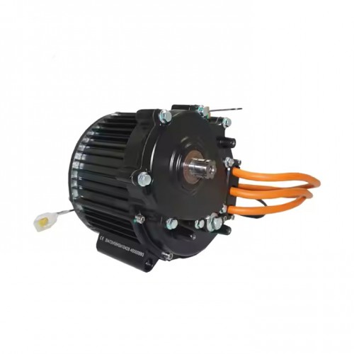 72V 80KPH QSJ138 55H 2500W Center Drive Motor with High Speed Motorcycle Transmissionpicture2