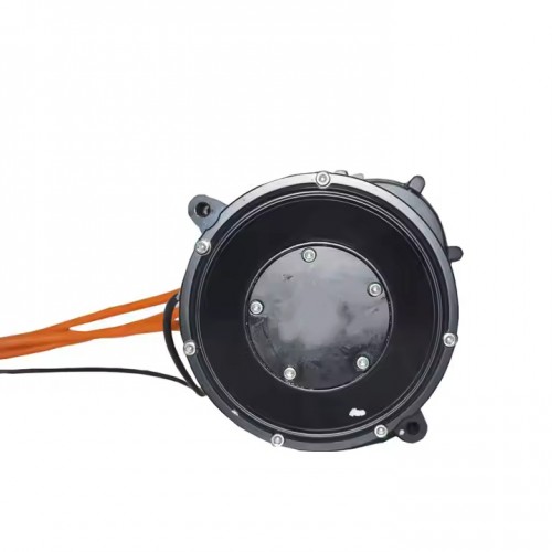 QS138 55H 2500W High Speed High Power PMSM Motor and Gearbox for Motorcyclespicture2
