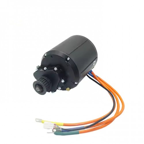 QS138 90h V3 Center Drive Motor 4000W Liquid Cooled Brushless Commutated Electric Motorcyclepicture2