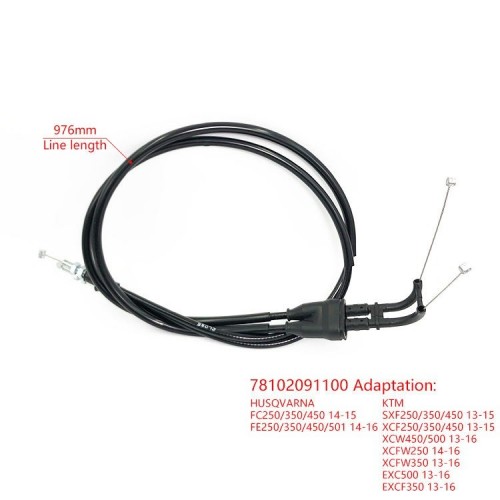 78102091100 Motorcycle Throttle Cable TH22 for KTM SXF/XCF250-450 13-15 For HUSQVARNA FC/FE250-450 14-15picture6