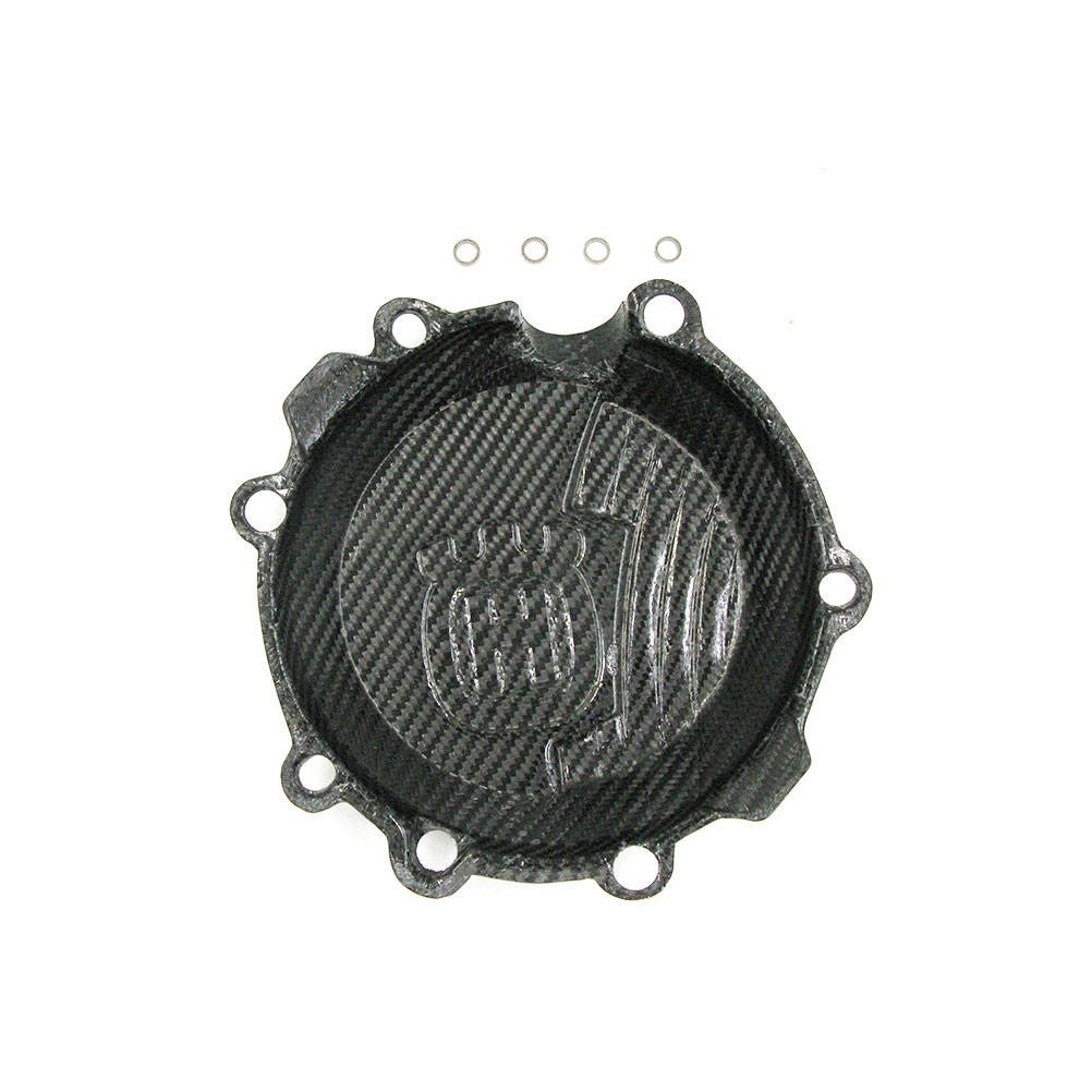 Motorcycle Carbon Fiber Clutch Cover Guard CC04 for HUSQVARNA TC250 17-20 TE250/300 17-20 TX300 17-20