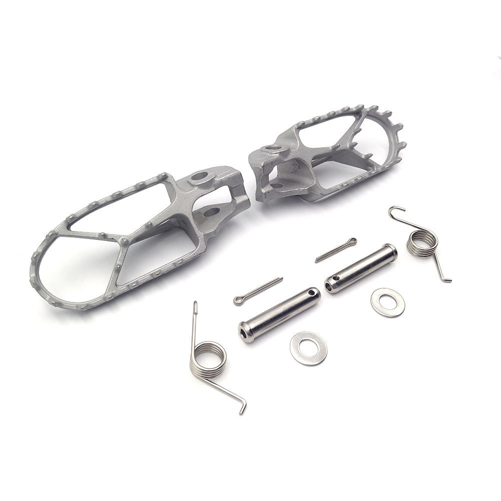 Motorcycle Stainless Steel Foot Pegs Pedal FE TC TE TX FX SX SXF XC XCW XCF EXC EXCF for KTM HUSQVARNA