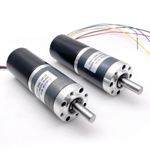 GMP42-TEC4260 DC 12v 24v Low Speed Motor Brushless Planetary Gear Motorpicture3