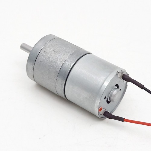 GM25-320SH DC 12V 24V Centric Output Shaft 25mm Diameter High Torque Geared Motorpicture3