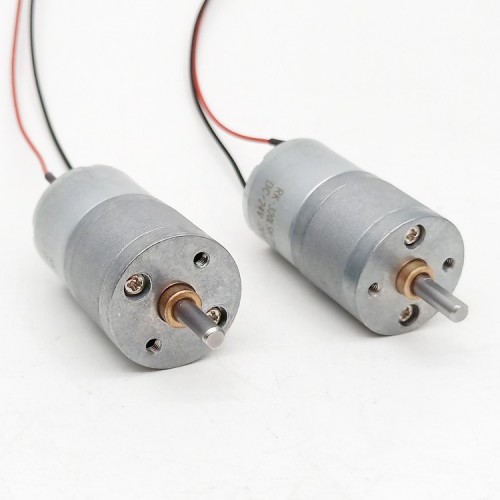 GM25-320SH DC 12V 24V Centric Output Shaft 25mm Diameter High Torque Geared Motorpicture4