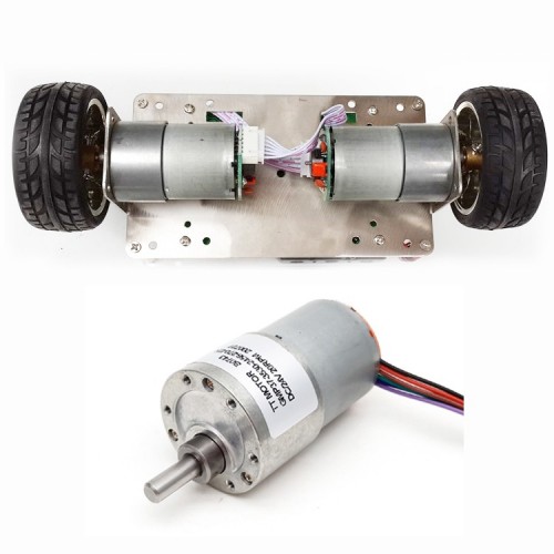 GM37-3530 12v 24v 37mm High Torque Low RPM Brushed DC Geared Motorpicture2