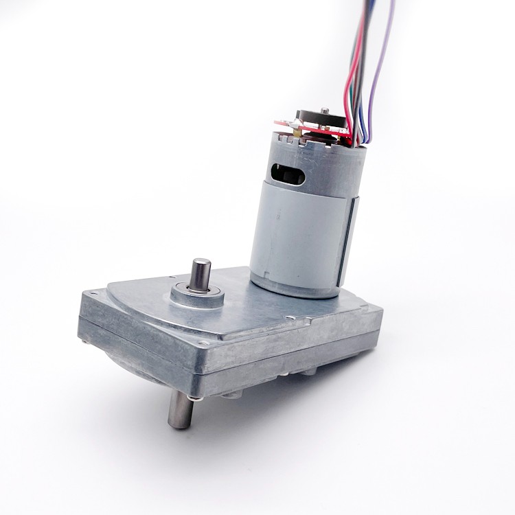 GM100F-555PM Square Reduction Motor DC 12v Large Torque DC Gear Motor