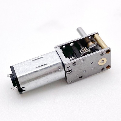 TWG1220-N30VA 90 Degree Output Shaft DC Worm Gear Motor