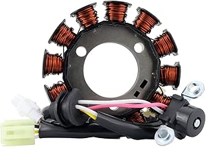 Generator Stator with Yamaha TTR 110 2008-2023 OEM:5B6-H1410-01-00 5B6-H1410-00-00