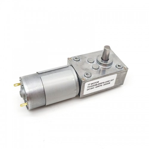 TWG4058-555PM 24V DC Gear Motor Brush High Torque Speed DC Worm Gear Motorpicture4